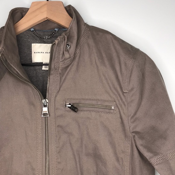 Banana Republic Tan Jacket Size 6 or Small - Picture 2 of 8
